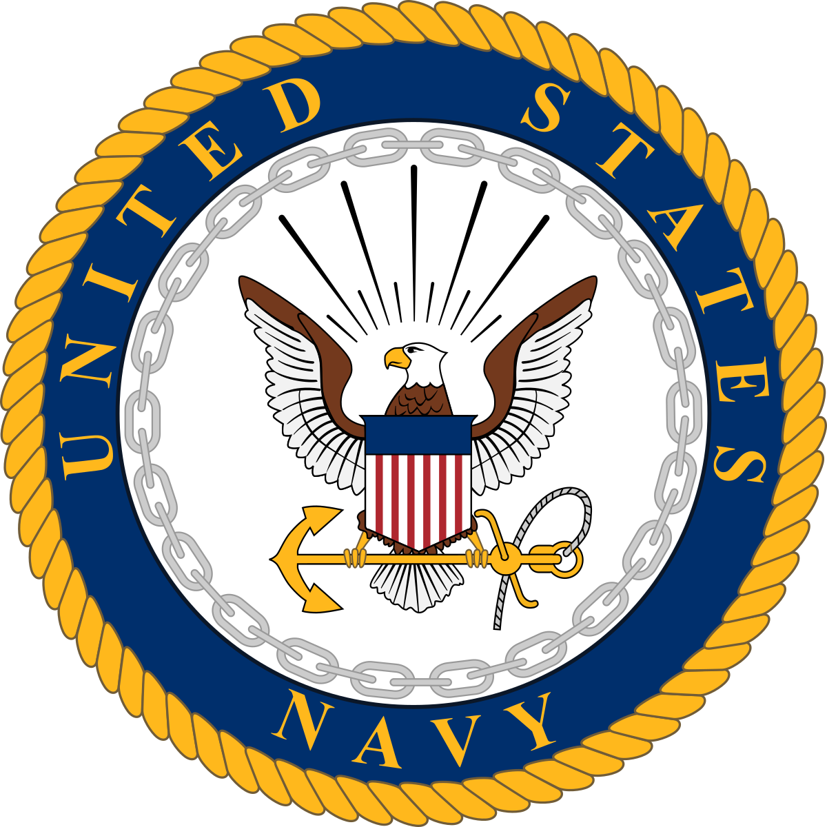 emblem of the us navy