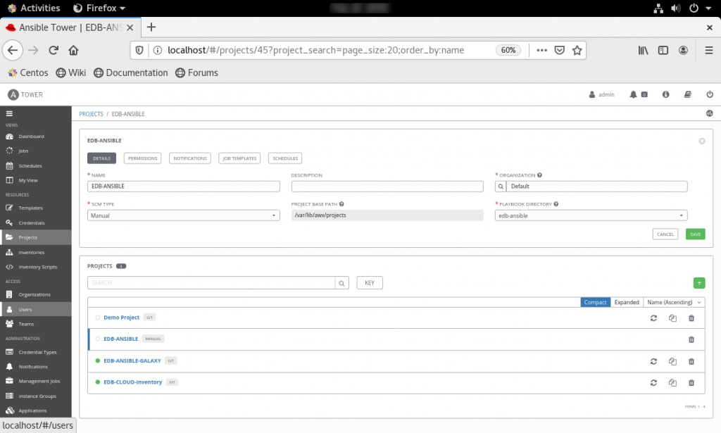 Ansible Tower